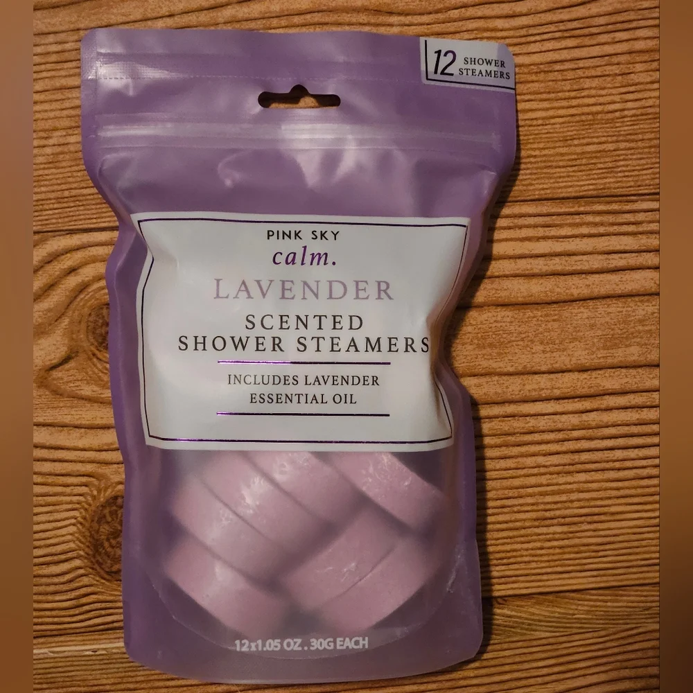 Pink Sky Lavender Shower Steamers Calm 12pc - Picture 2 of 4
